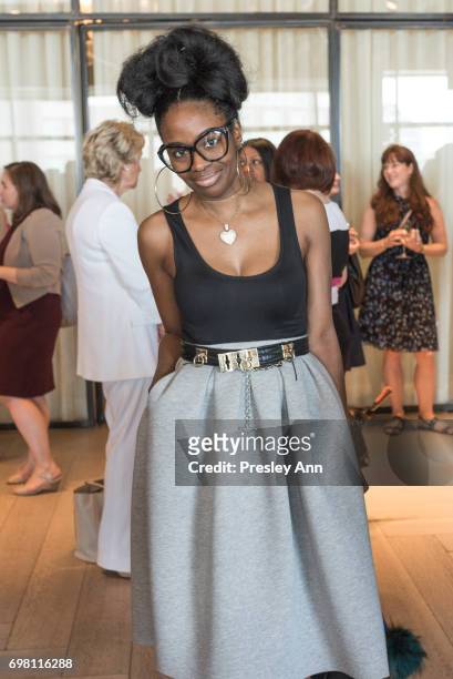 Tashara Jones attends Special Women's Power Lunch Hosted by Tina Brown at Spring Place on June 19, 2017 in New York City.