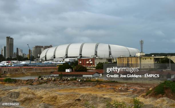 General view of the Estadio das Dunas