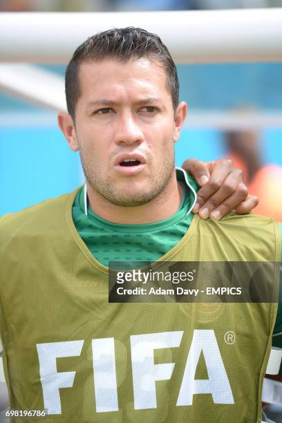 Costa Rica goalkeeper Daniel Cambronero