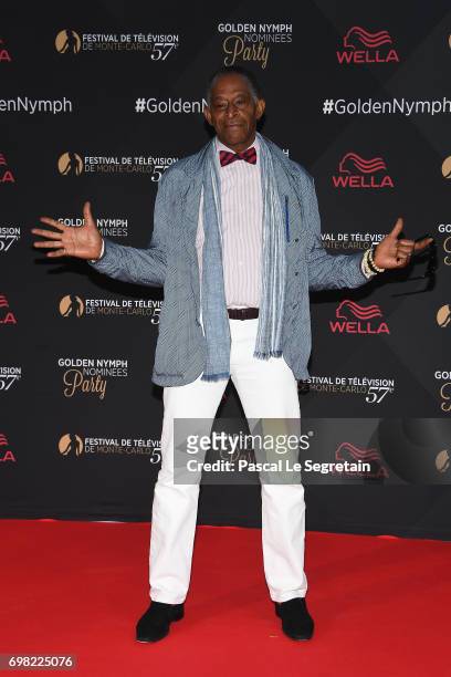 Antonio Fargas attends the Golden Nymph Nomoinees party at the Monte Carlo Bay hotel on day 4 of the 57th Monte Carlo TV Festival on June 19, 2017 in...