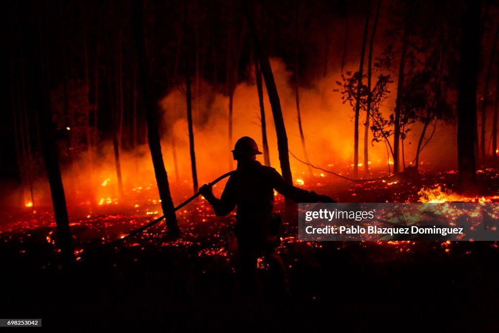 Dozens Dead In Forest Fire In Portugal