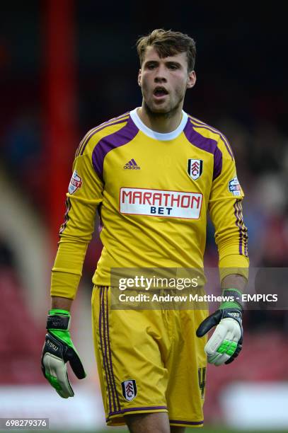 Fulham goalkeeper Marcus Bettinelli