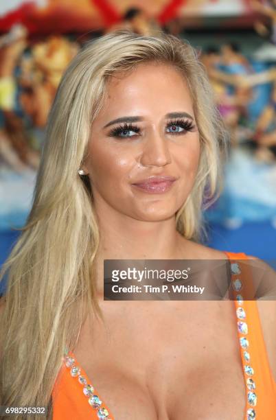 Che McSorley attends an Ex on the beach photocall to launch series 7 at the Fight City Gym on June 20, 2017 in London, England.