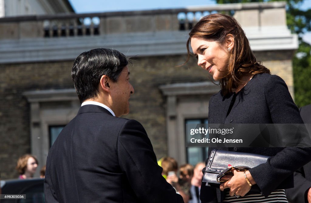 Japanese Crown Prince Naruhito Visits Denmark