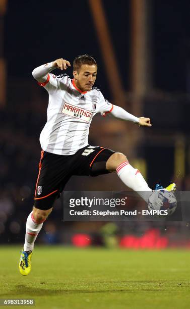 Fulham's Ross McCormack in action
