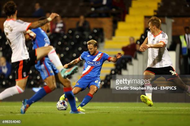 Doncaster Rovers' James Coppinger scores