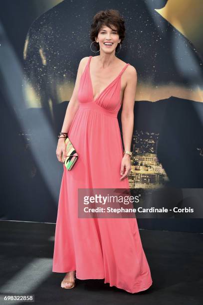 Linda Hardy poses for a Photocall during the 57th Monte Carlo TV Festival : Day Five, on June 20, 2017 in Monte-Carlo, Monaco.
