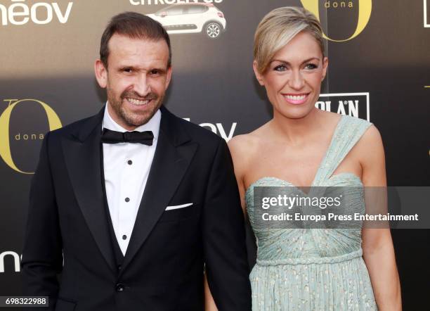 Lujan Arguelles and Carlos Sanchez Arenas attend the 'Yo Dona' International Awards at the Palacio de los Duques de Pastrana on June 19, 2017 in...