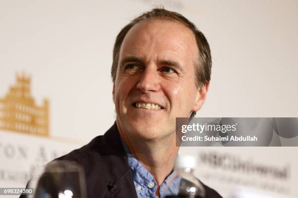 Kevin Doyle attends the Downtown Abbey: The Exhibition press conference at the Sands Expo and Convention Centre on June 20, 2017 in Singapore.