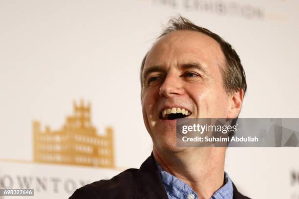 Kevin Doyle attends the Downtown Abbey: The Exhibition press conference at the Sands Expo and Convention Centre on June 20, 2017 in Singapore.