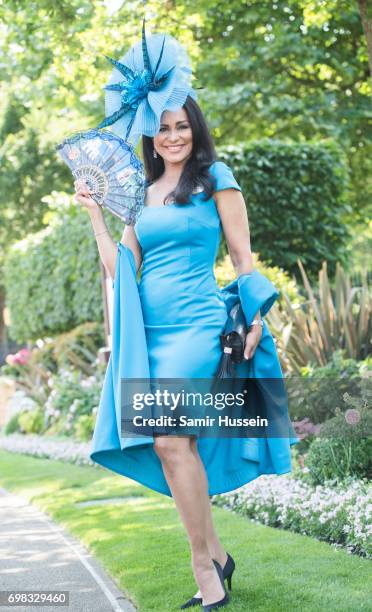 Wilnelia Merced attends Royal Ascot 2017 at Ascot Racecourse on June 20, 2017 in Ascot, England.