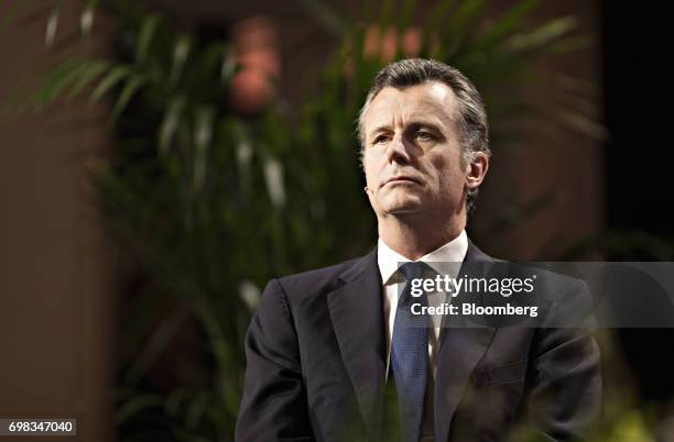 Philipp Hildebrand, vice chairman of Blackrock Inc., pauses during the Swiss International Finance Forum in Bern, Switzerland, on Tuesday, June 20,...