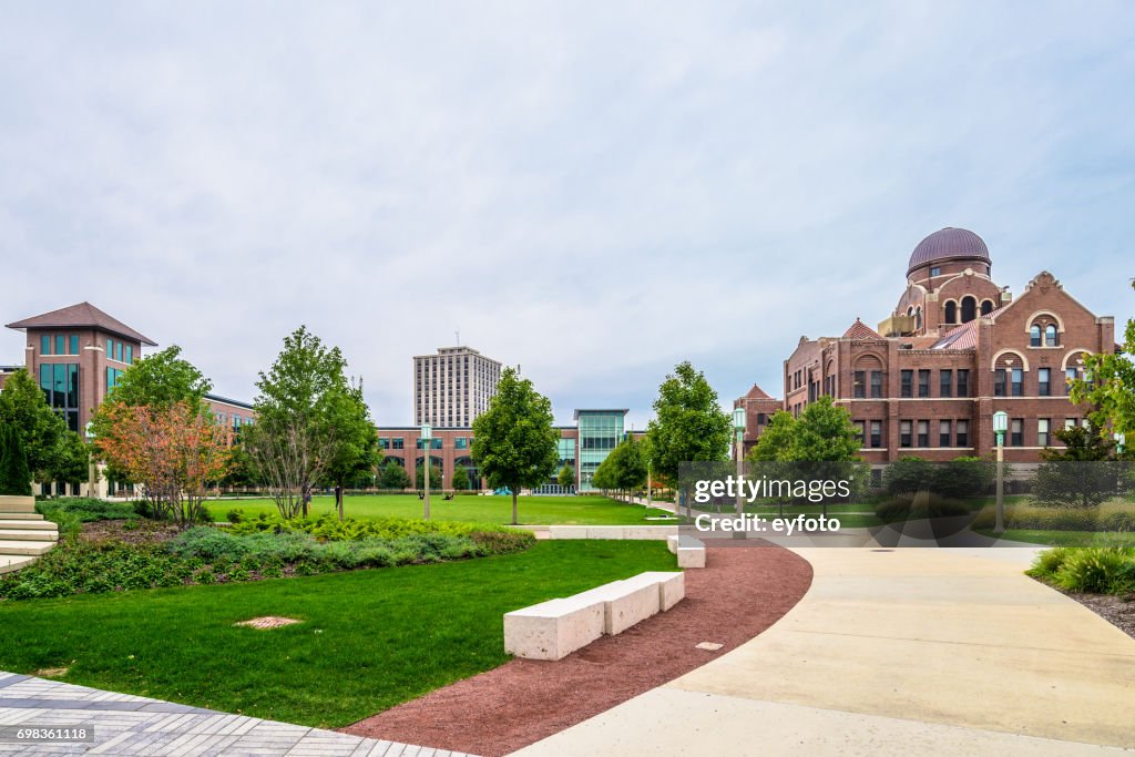 Loyola University Chicago Lake Shore Campus HighRes Stock Photo