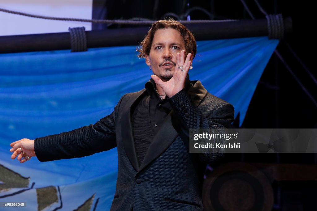 "Pirates Of The Caribbean: Dead Men Tell No Tales" Japan Premiere
