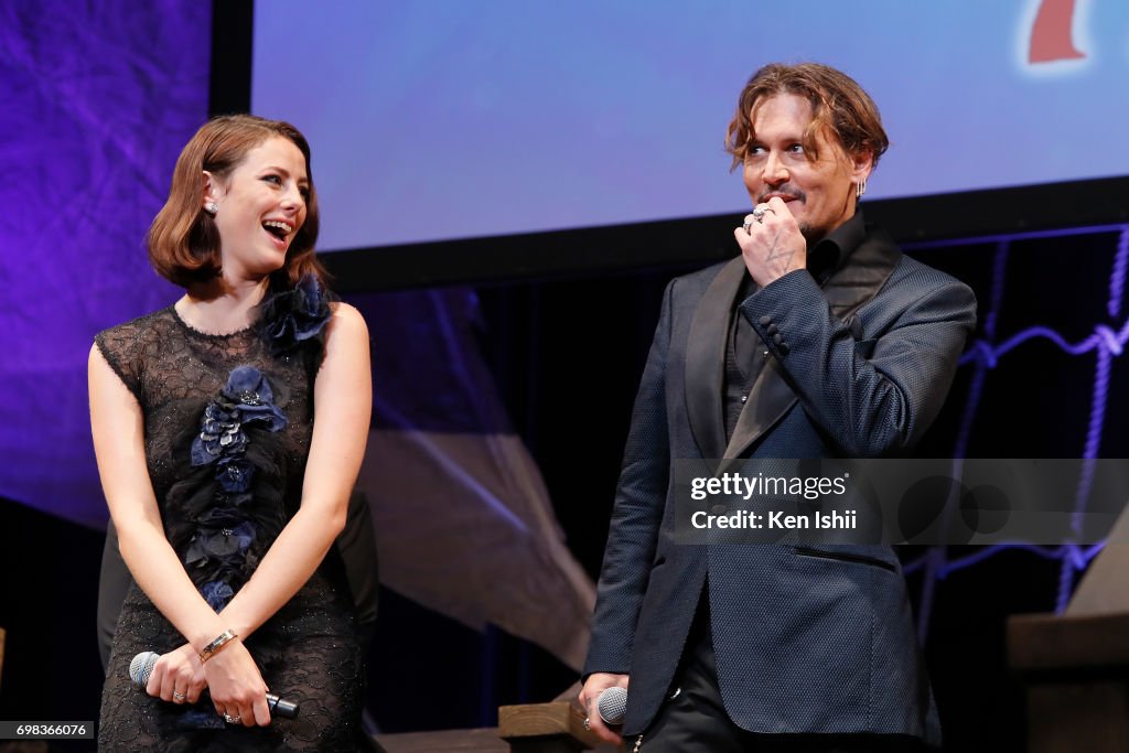 "Pirates Of The Caribbean: Dead Men Tell No Tales" Japan Premiere
