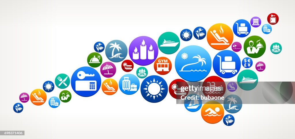 Resort Button North Carolina Resort Vacation And Amenities Vector Button Pattern High ...