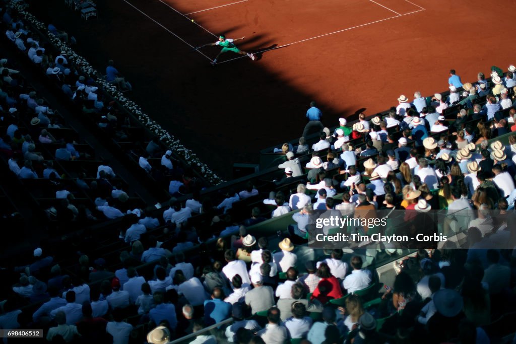2017 French Open Tennis Tournament. Roland Garros. Paris. France.