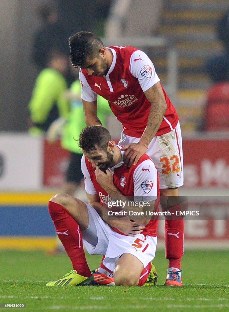 Soccer - Sky Bet Championship - Rotherham United v Blackpool - New York Stadium