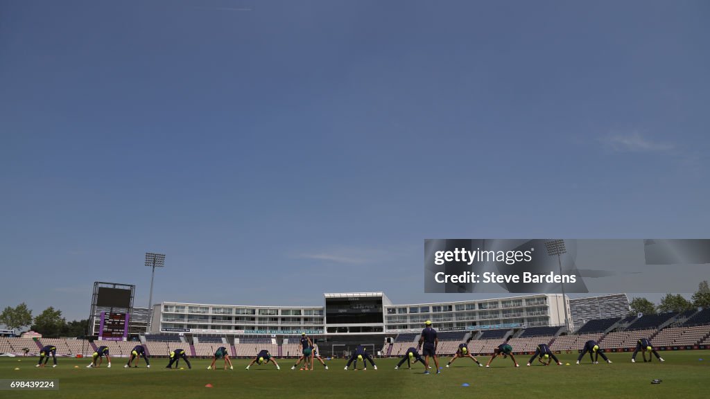 England and South Africa Net Sessions