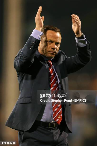 Doncaster Rovers Manager Paul Dickov