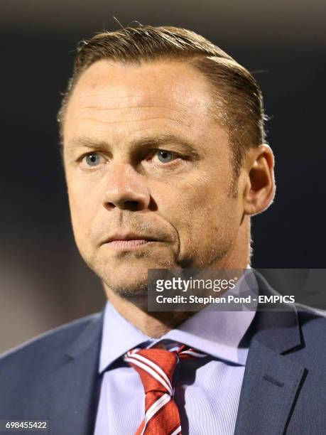 Doncaster Rovers Manager Paul Dickov