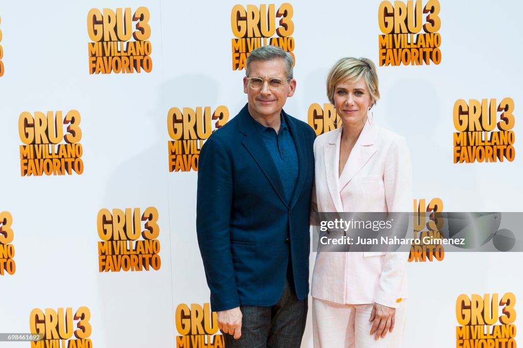 'Despicable Me 3 ('Mi Villano Favorito') Madrid Photocall
