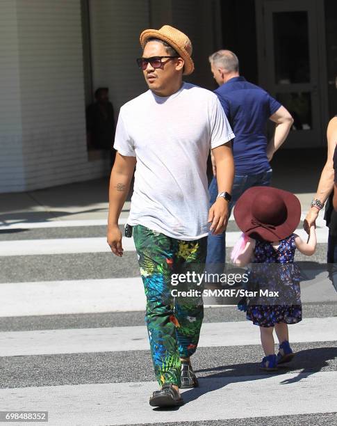 Dante Basco is seen on June 18, 2017 in Los Angeles, California.