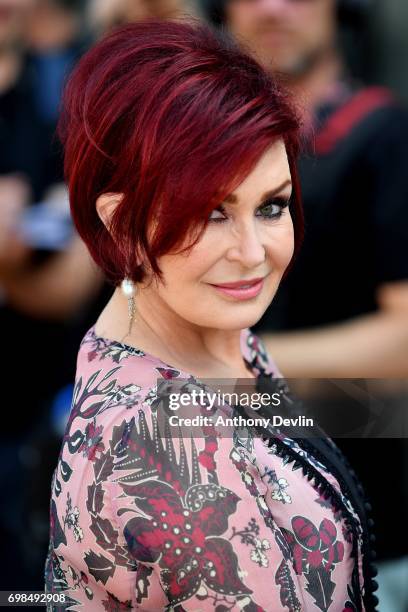 Sharon Osbourne attends the first day of auditions for the X Factor at The Titanic Hotel on June 20, 2017 in Liverpool, England.