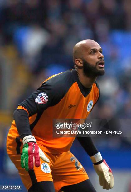 Wigan Atheltic goalkeeper Ali Al-Habsi