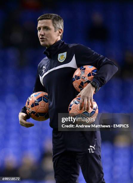 First Team Coach Tony Loughlan, Burnley.