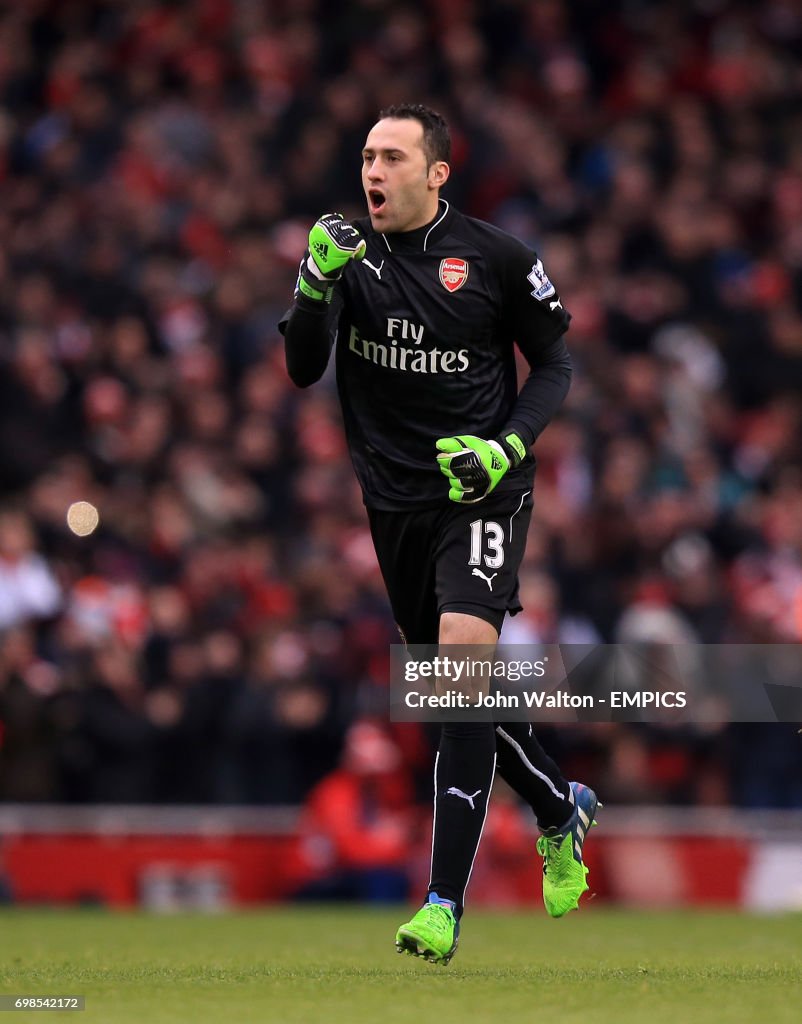 Soccer - Barclays Premier League - Arsenal v Aston Villa - Emirates Stadium