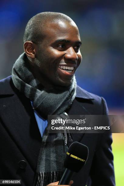 Pundit and Ex-Bolton Wanderers player Fabrice Muamba
