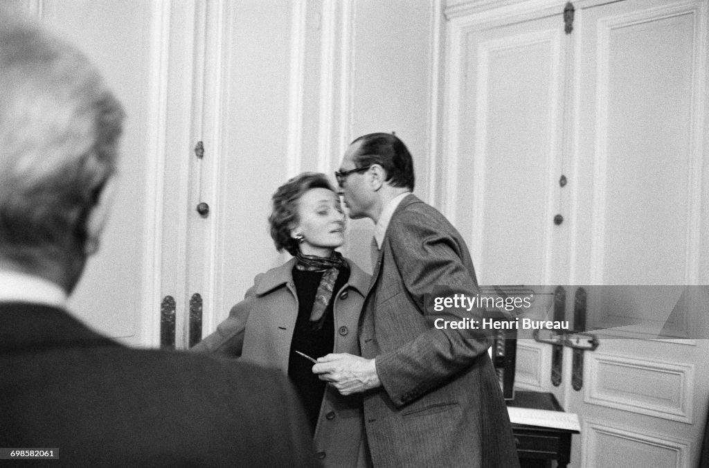 Jacques And Bernadette Chirac