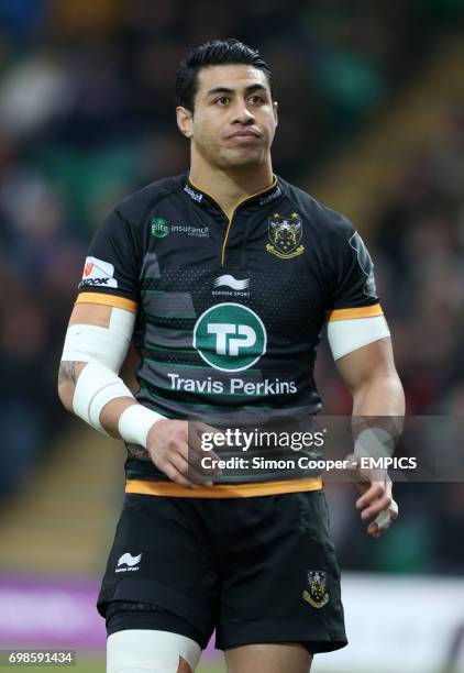 George Pisi 133 Northampton Saints V Wasps Lv Cup Stock Photos, High-Res Pictures ...