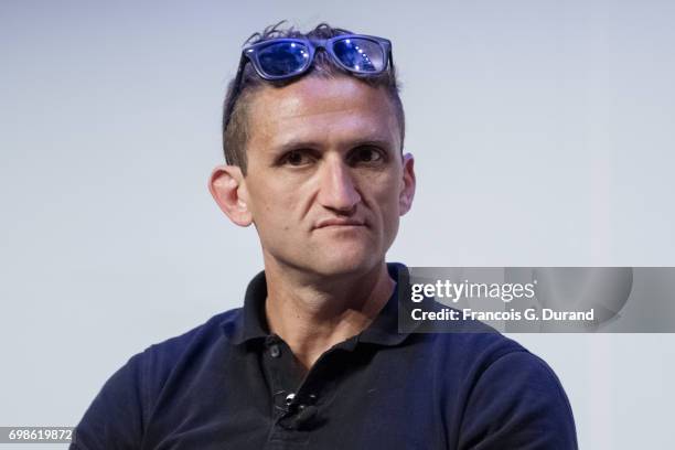 Vlogger and Co-Founder of Beme Casey Nestat attends the Cannes Lions Festival 2017 on June 19, 2017 in Cannes, France.