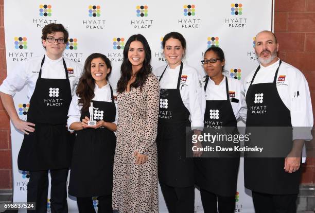Host and Celebrity Chef Katie Lee launches the new Hyatt Place Build Your Own Breakfast Bowls and Greek Yogurt Parfaits with Institute of Culinary...