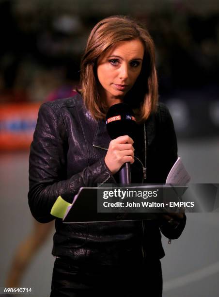 Sky Sports presenter Anna Woolhouse