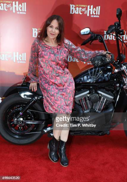 Arlene Phillips attends the press night of "Bat Our Of Hell - The Musical" at The London Coliseum on June 20, 2017 in London, England.