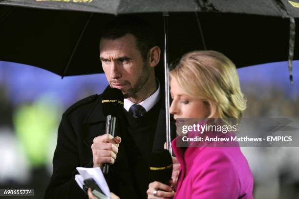 Sport's Martin Keown and Jacqui Oatley