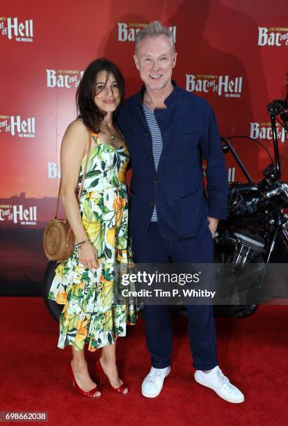Lauren Barber and Gary Kemp attend the press night of "Bat Our Of Hell - The Musical" at The London Coliseum on June 20, 2017 in London, England.