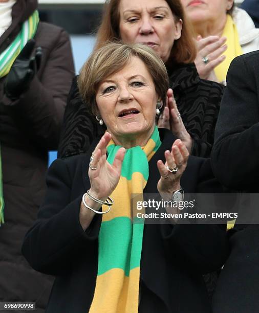 Norwich City owner Delia Smith