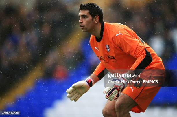 Rotherham United goalkeeper Emiliano Martinez