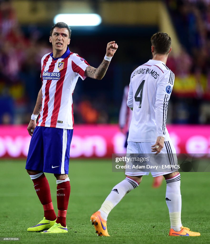 Soccer - UEFA Champions League - Quarter Final - First Leg - Atletico Madrid v Real Madrid - Vicente Calderon