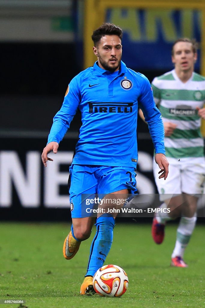 Soccer - UEFA Europa League - Round of 32 - Second Leg - Inter Milan v Celtic - Stadio Giuseppe Meazza