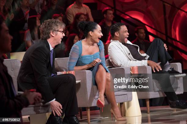 Episode 106" - Celebrity judges Dana Carvey, "black-ish"'s Tracee Ellis Ross and Anthony Anderson are set to praise, critique and gong unusually...