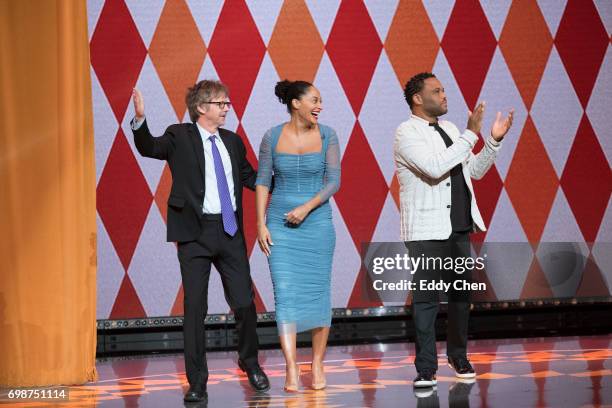 Episode 106" - Celebrity judges Dana Carvey, "black-ish"'s Tracee Ellis Ross and Anthony Anderson are set to praise, critique and gong unusually...