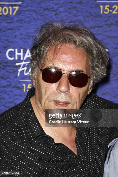 Composer and Singer Yves Simon attends "Diabolo Menthe" Retrospective at Cinema Le Publicis during the 6th Champs-Elysees Film Festival on June 20,...