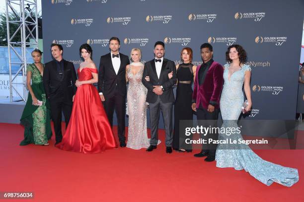 Reign Edwards, Pierson Fode, Jacqueline MacInnes Wood, Darin Brooks, Katherine Kelly Lang, Don Diamont Courtney Hope, Rome Flynn and Heather Tom...