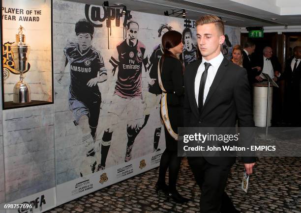 Bristol City's Joe Bryan during the PFA Player of the Year Awards 2015 at the Grosvenor House Hotel, London.