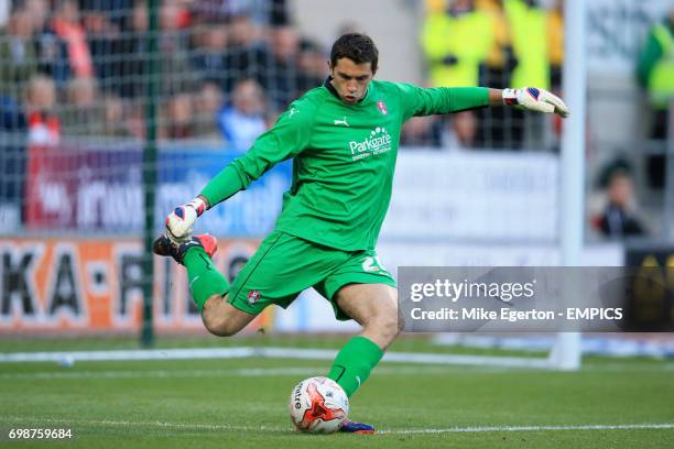 Emiliano Martinez, Rotherham United goalkeeper